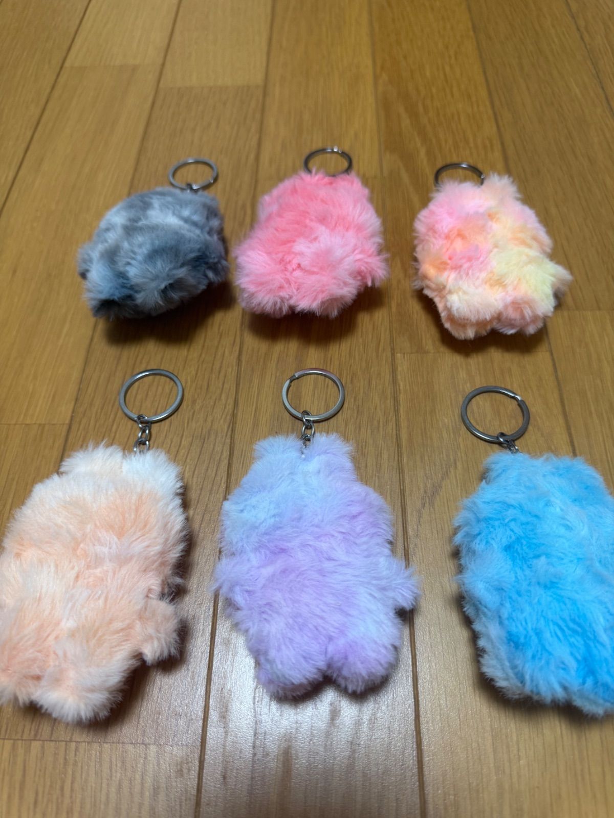 Labubu(ラブブ) ぬいぐるみ キーホルダー ラブブ 6体セット