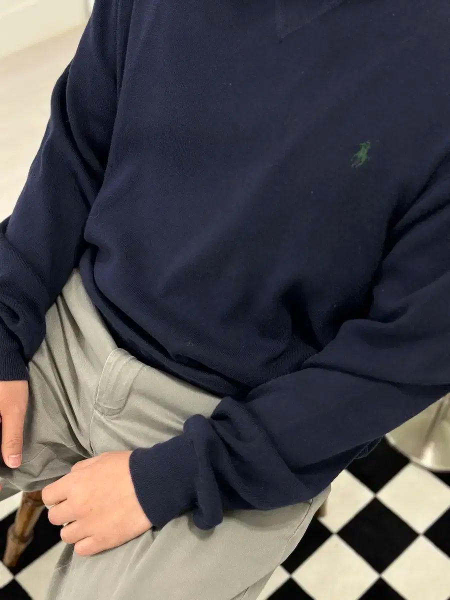 新品 ポロ ラルフローレン 110 ネイビー 110 ポロ Ralph Lauren(ラルフローレン) ネイビー クルーネック