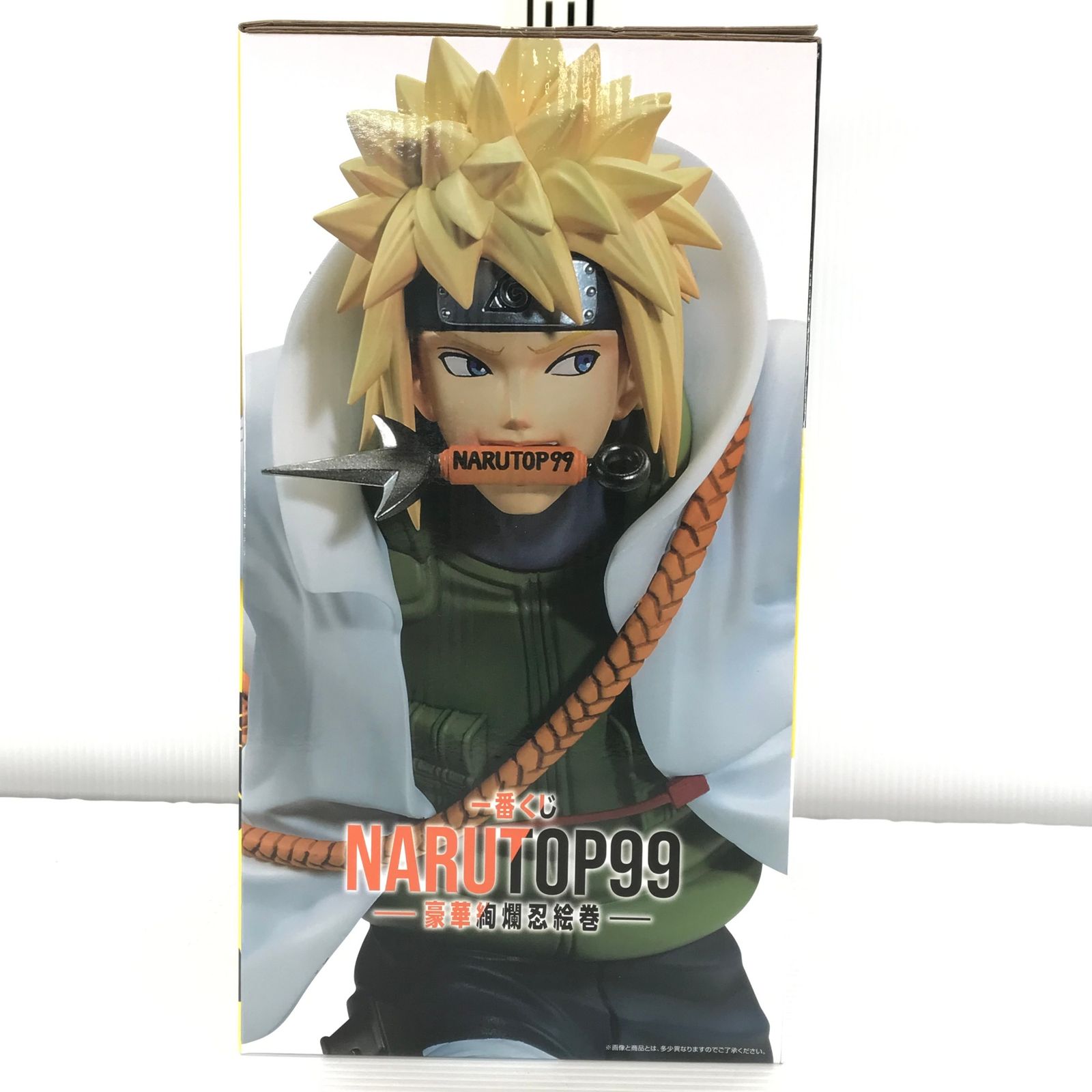 波風ミナト(NARUTOP99記念 岸本斉史描き下ろしイラスト背景パネル付属) ○BANDAI SPIRITS フィギュア 波風ミナト(NARUTOP99記念 岸本