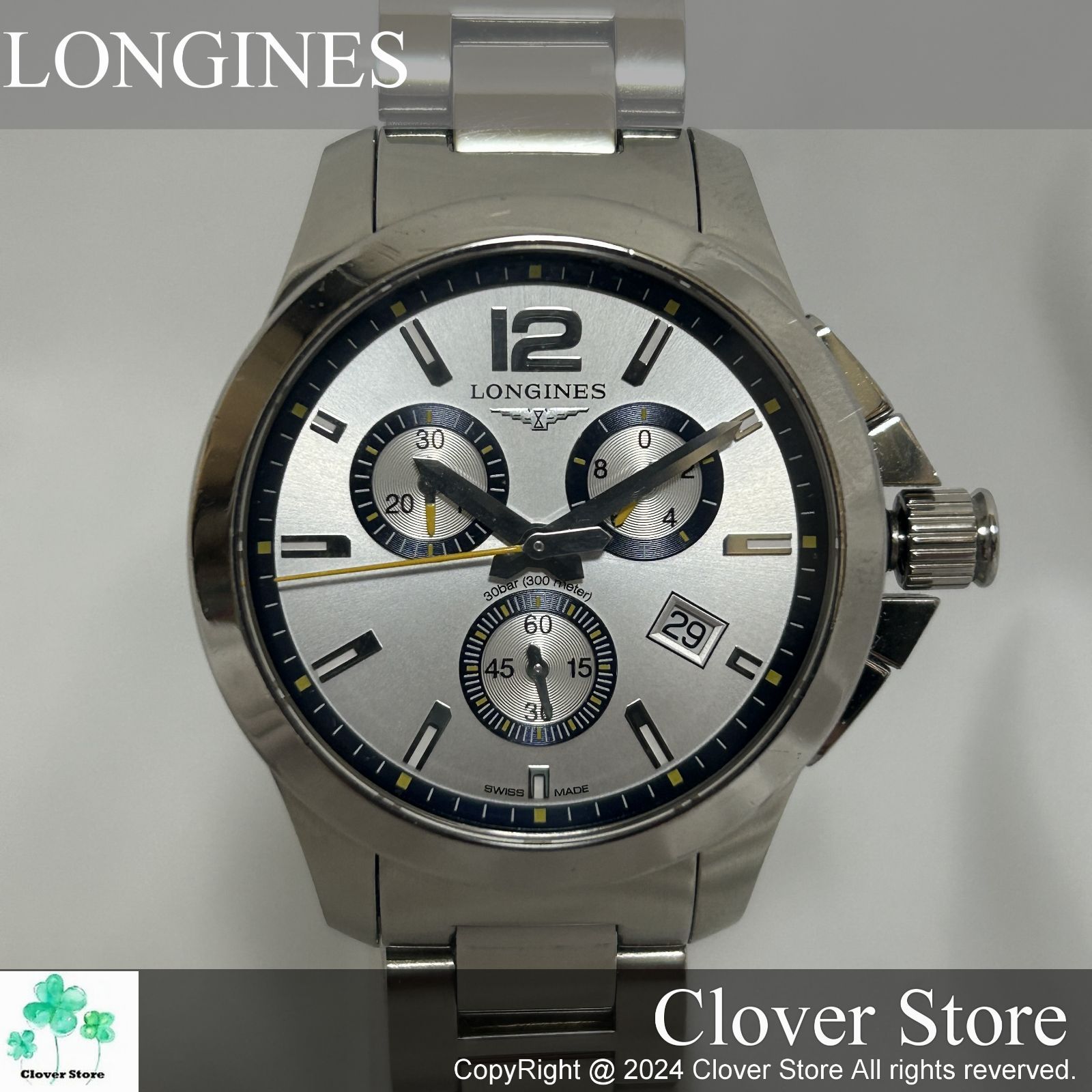 最終価格！ 【極上美品Sランク】 ロンジン LONGINES コンクエスト 