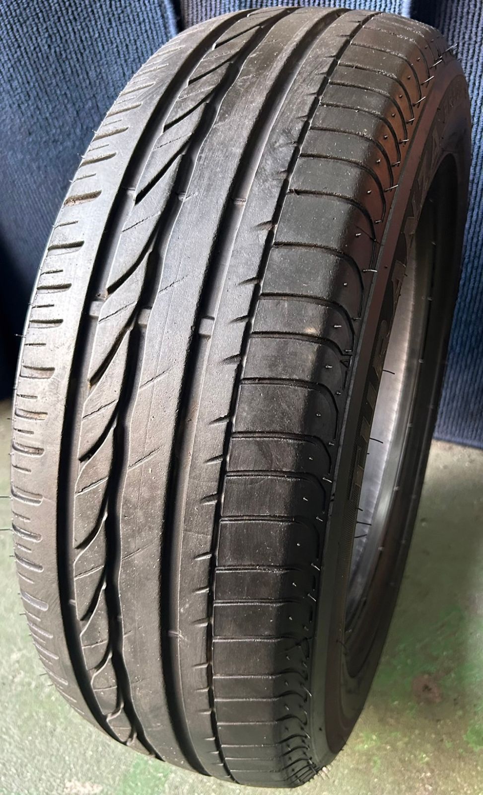 製造 溝6分山 BRIDGESTONE TURANZA ER300 1本 205 60R16 ランフラット ASP3208