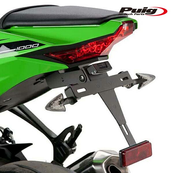 Puig 8726N LICENSE SUPPORTS Kawasaki ZX-10R (16-20) ZX-10RR (17-20