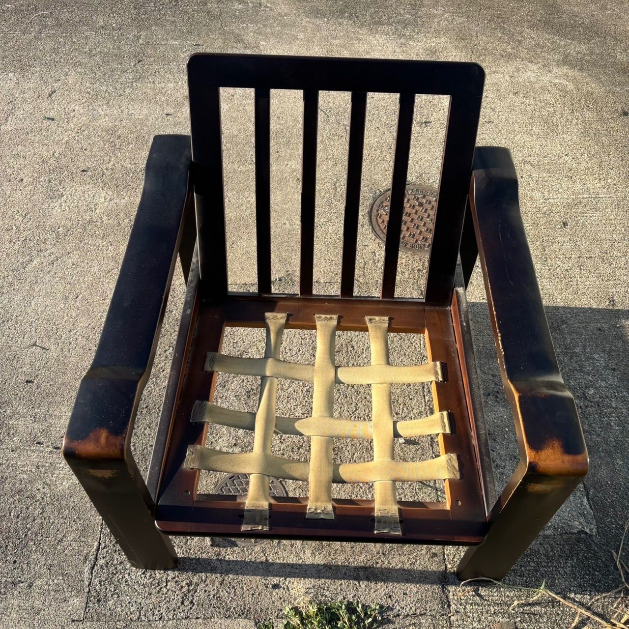 カリモク　オールドカリモク　一人掛け　ソファ　② オールドカリモク 1人がけソファ② 専用です オールドカリモク