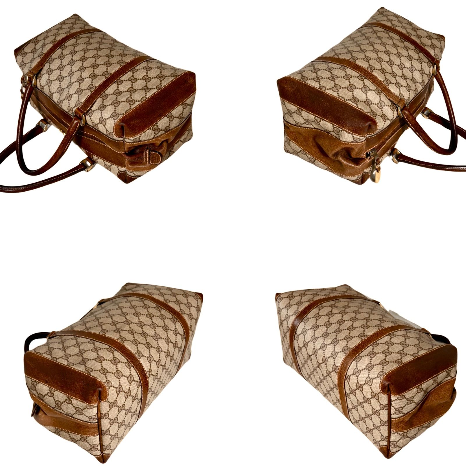 ✨️希少✨️オールドグッチ GGスプリーム インターロッキング ボストンバッグ ✨️希少✨️オールドグッチ GGスプリーム インターロッキング