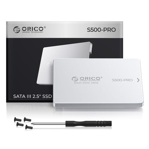 ORICOS500PRO2TB内蔵型SSD2.5インチ7mm3DNAND採用SATAIII6Gb/s最大読込