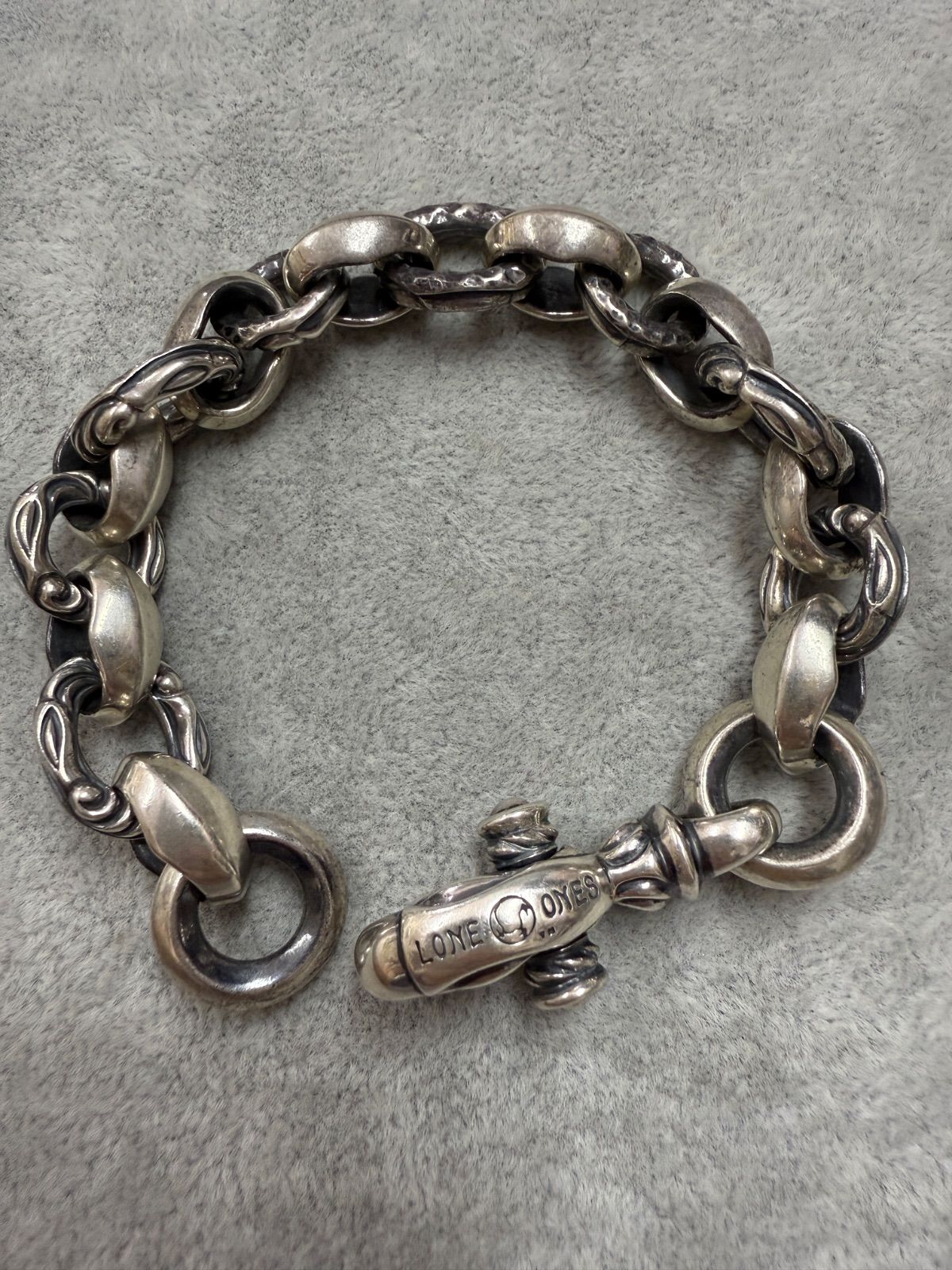 ロンワンズのブレスレット 約20cm LONE ONES HERON BRACELET【ロンワンズ ヘロン ブレスレット