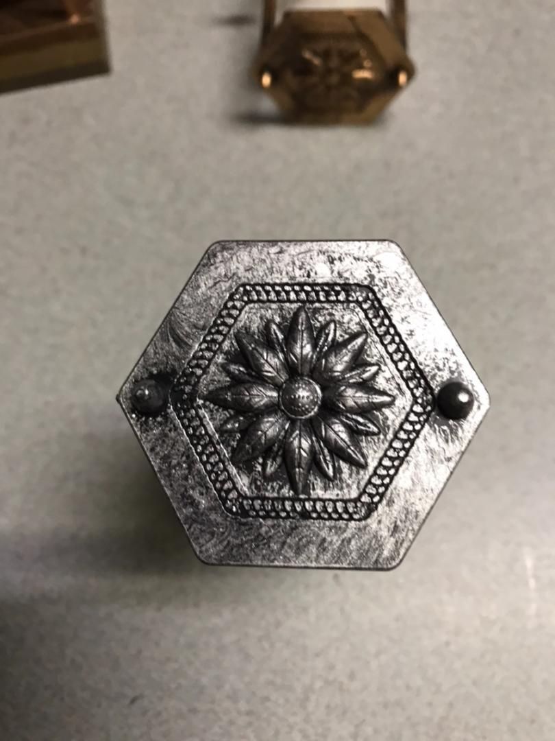 レトロ アンティーク オブジェ 置物 インテリア シルバー G016