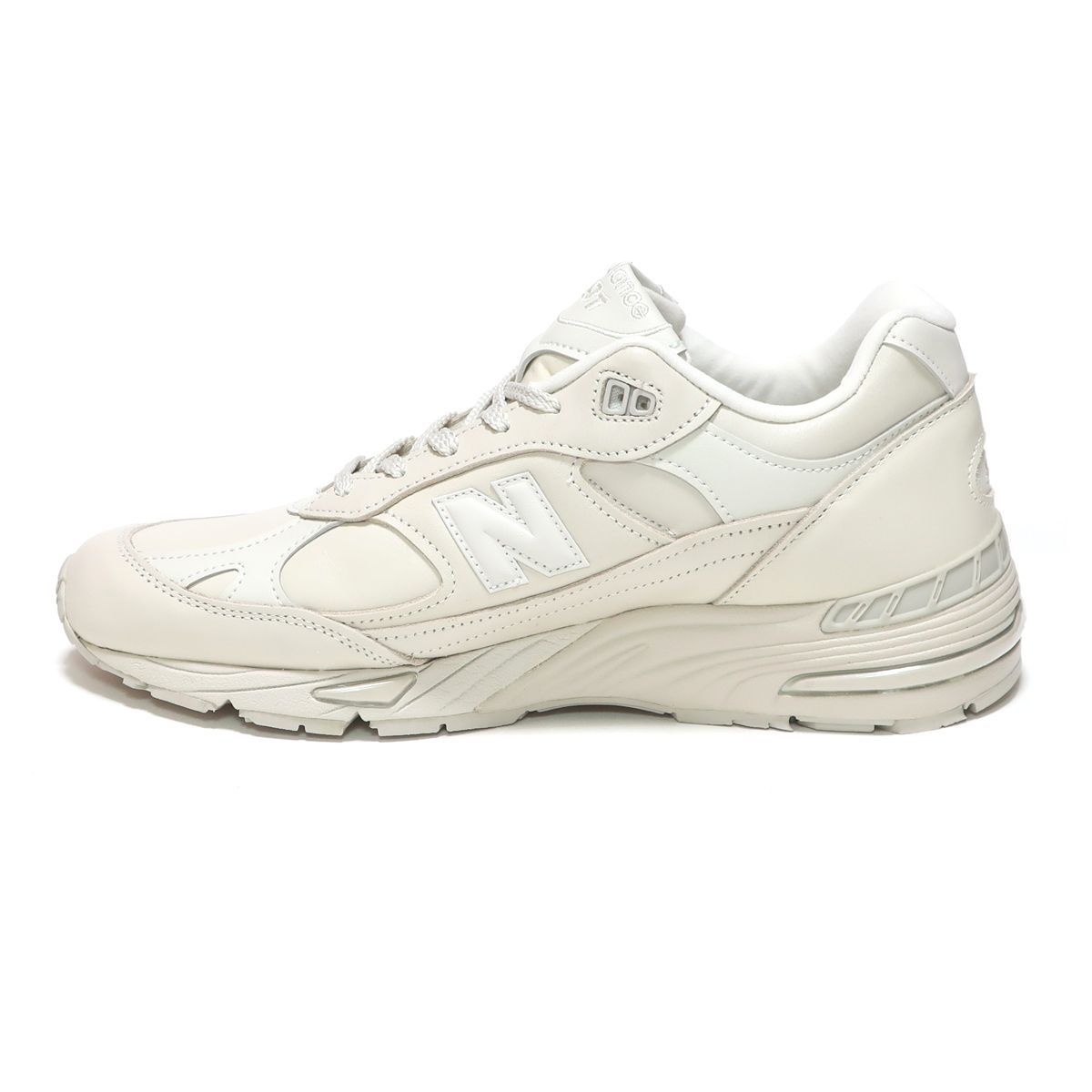 NEW BALANCE M991OW MADE IN ENGLAND OFF WHITE LEATHER 