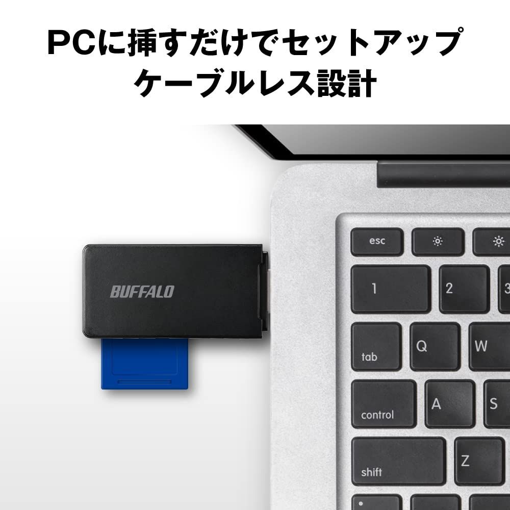 エレコム USB3.0対応メモリカードリーダ スティックタイプ MR3-D011BK