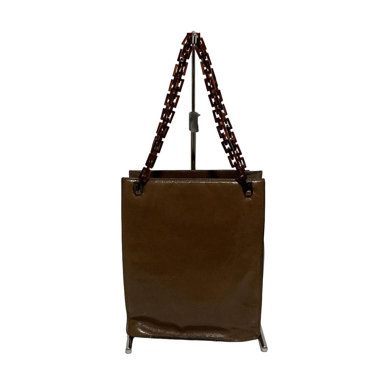 PRADA プラダ　ヴィンテージ　トートバッグ　ダークブラウン PRADA プラダヴィンテージトートバッグダークブラウン