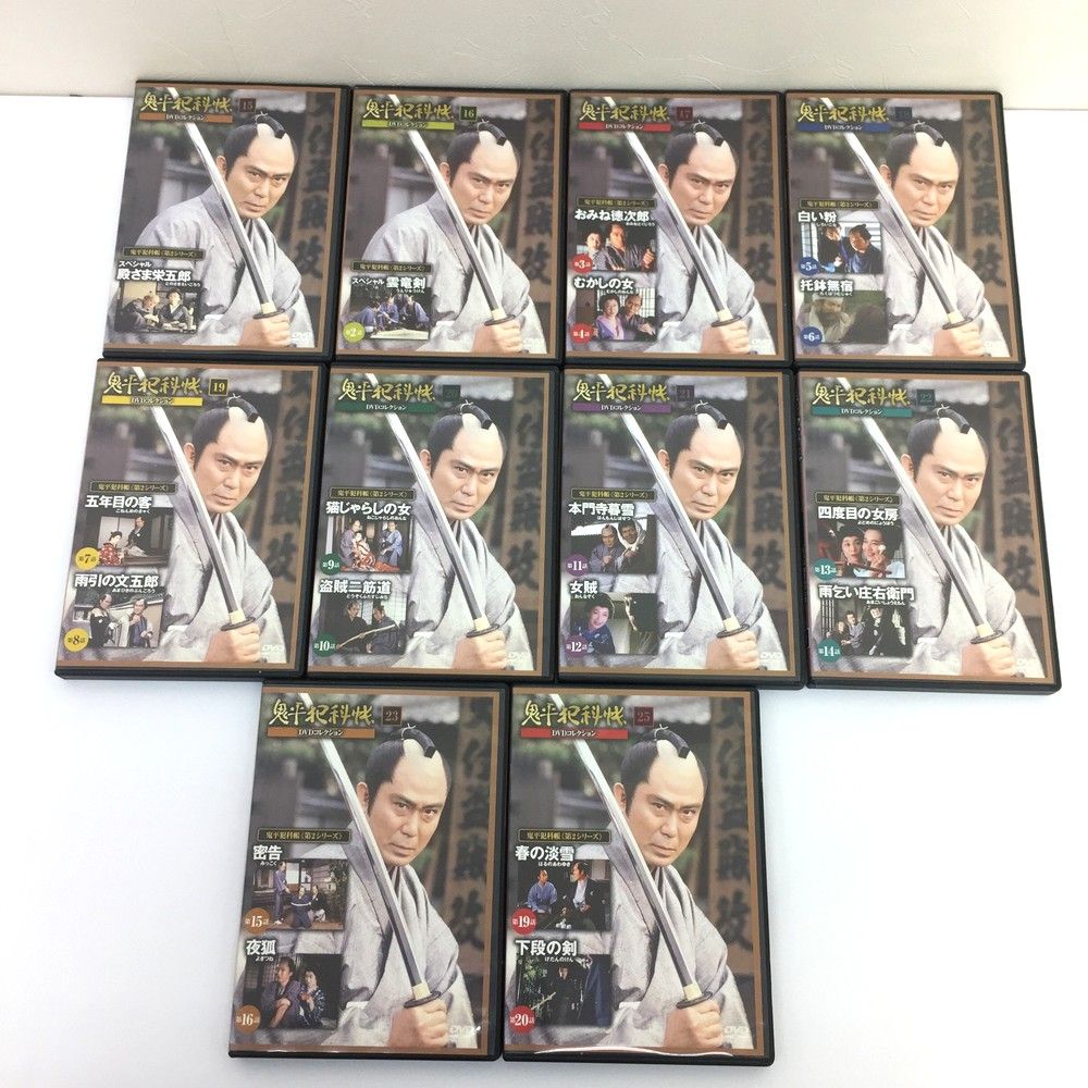 鬼平犯科帳 DVD コレクション 全81巻セット デアゴスティーニ