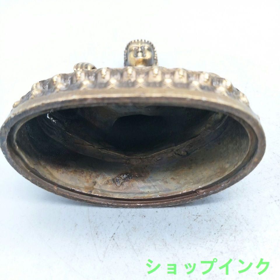 仏教美術 薬王菩薩仏像 小仏像 銅製 - メルカリ