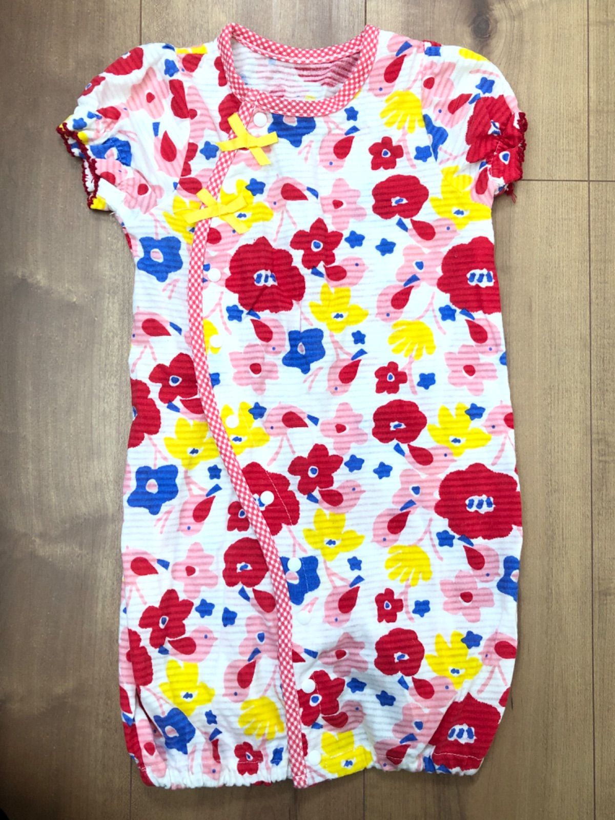 メルカリshops ベビー服 カバーオール Tオール 夏服 女の子 新生児 50 60 70