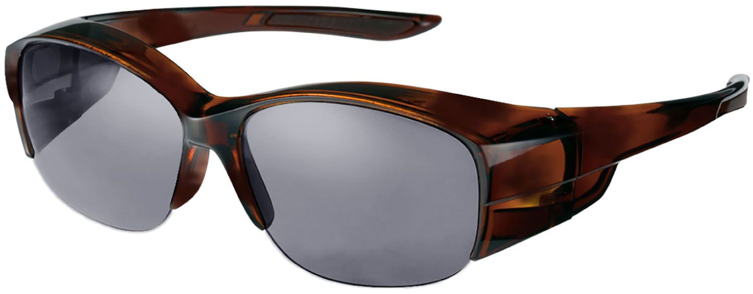 スワンズ SWANS オーバーグラス Over Glass ハーフリム 偏光レンズ