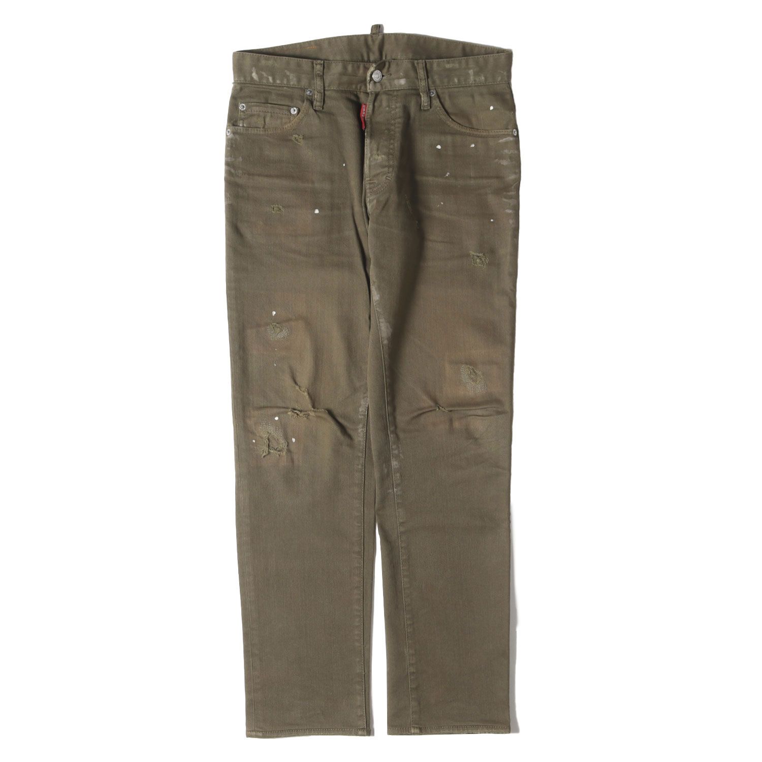 DSQUARED2 ディースクエアード パンツ カーキ サイズ:44 | フェード