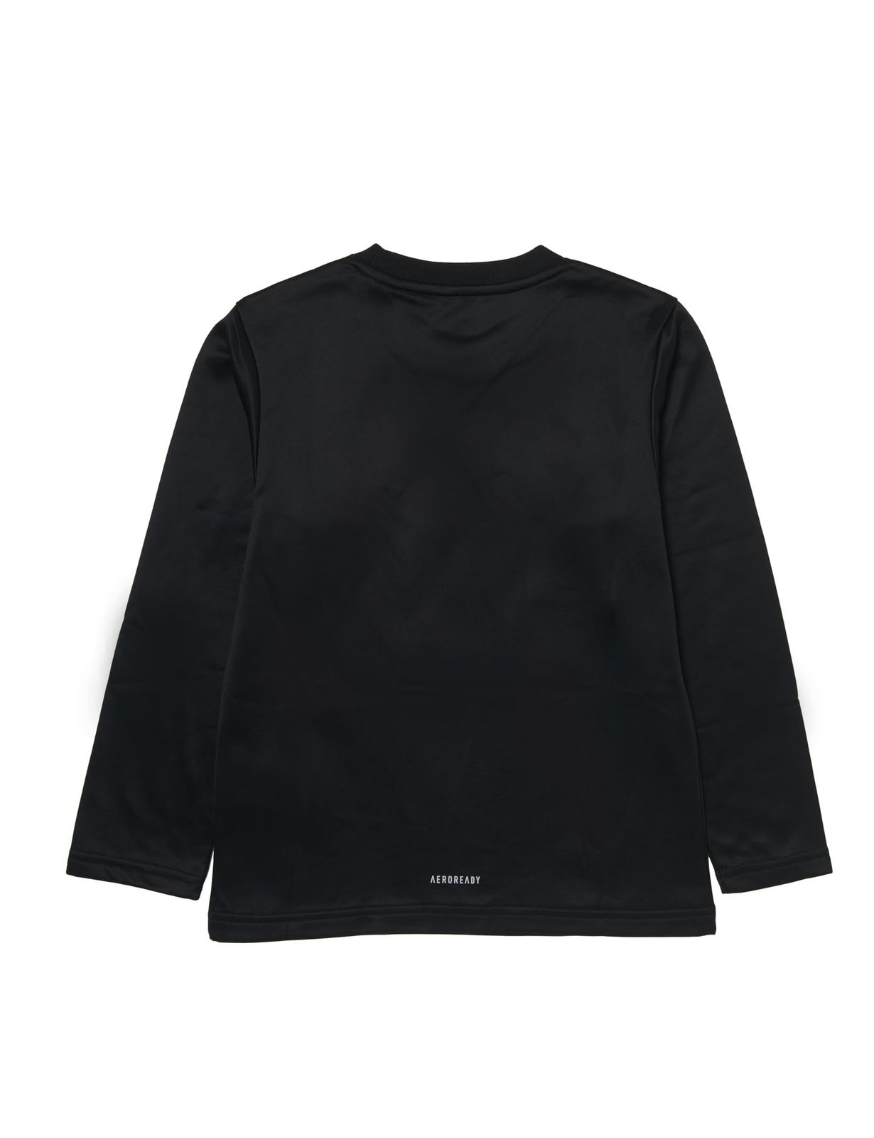 [アディダス] 長袖 Tシャツ エアロレディ レギュラーフィット ウォーム シングルジャージー 長袖Tシャツ キッズ KPX85 ブラック(JP4891) J160 [ブラック(JP4891)] [Free Size]