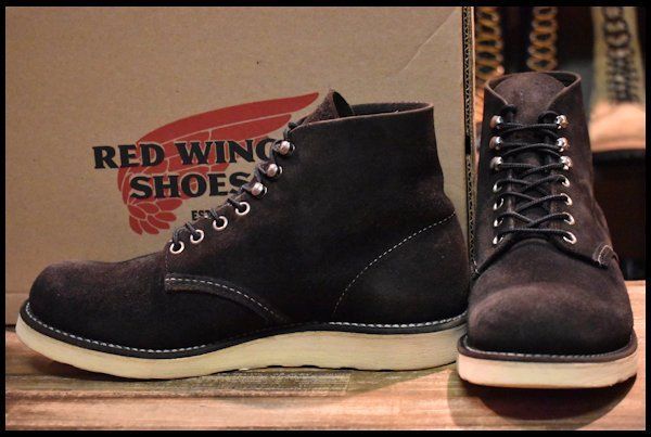 レッドウィング RED WING 8174 ブラックスエード 楽天市場】レッドウィング RED WING 8174 6インチ プレーン トゥ