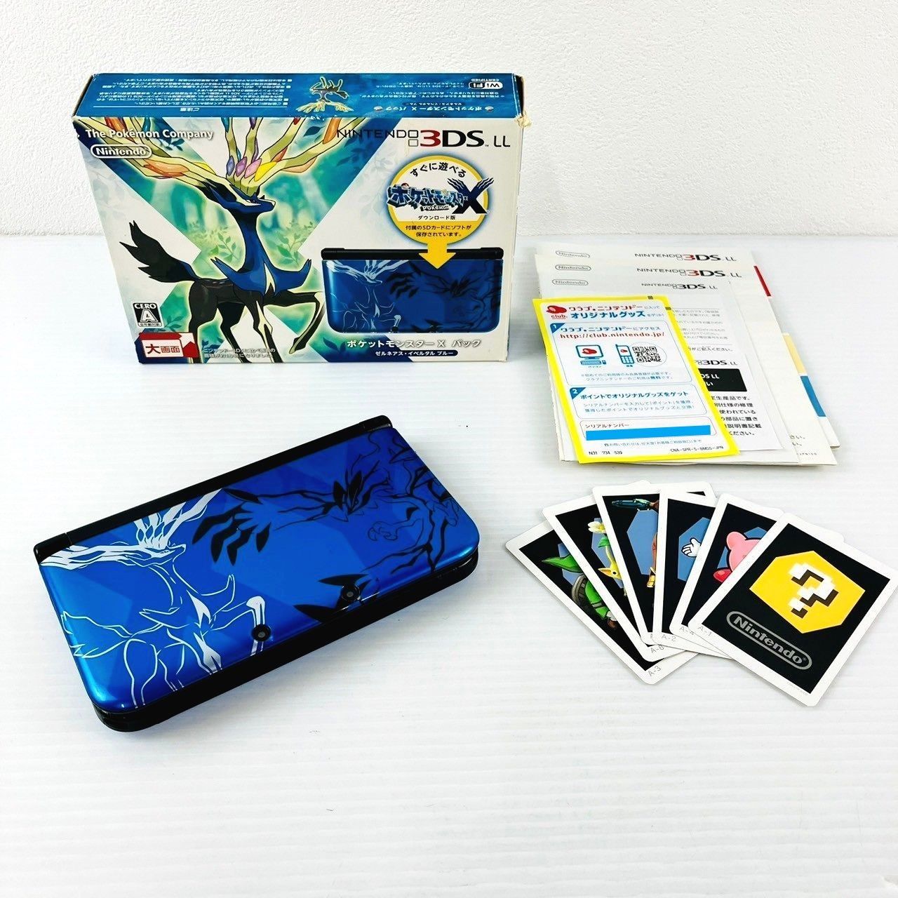 動作OK】 ニンテンドー 3DS LL ポケットモンスター X パック 本体 SPR