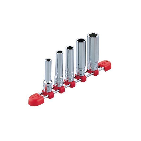 KTC 京都機械工具 9.5SQ ディープソケットセット 6角 5個組（mm） TB3L05