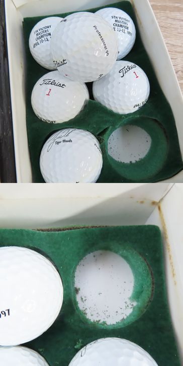 【希少✨】タイガー・ウッズ 優勝記念ボールゴルフボール10回分セット 希少✨】タイガー・ウッズ 優勝記念ボールゴルフボール10回分セット