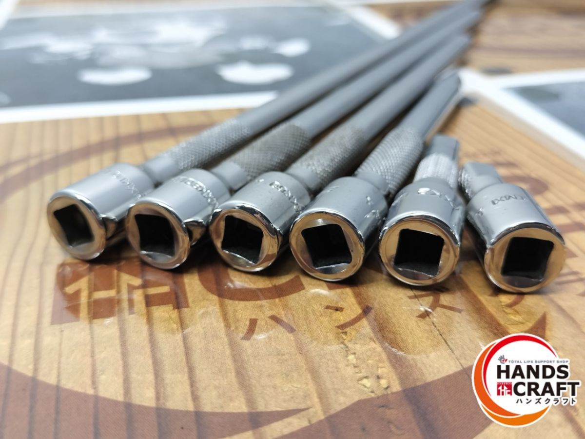  品 スナップオン TMXK 1 2 4 60 80 110 エクステンションバー ６本セット エクステンションバー スパナ レンチ