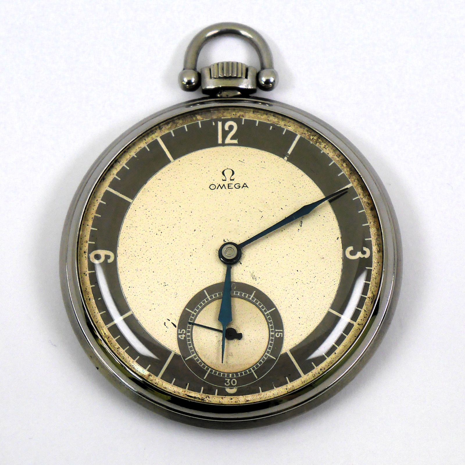 懐中時計 オメガ SS 15石 OMEGA pocket watch SS 15jewels no30