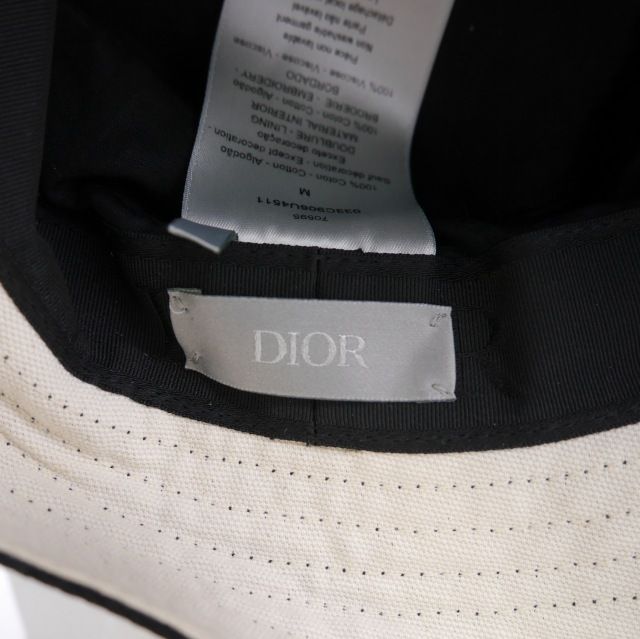 DIOR バケットハット M カクタスジャックコラボ 極美品 22aw ディオール × トラヴィススコット カクタスジャック