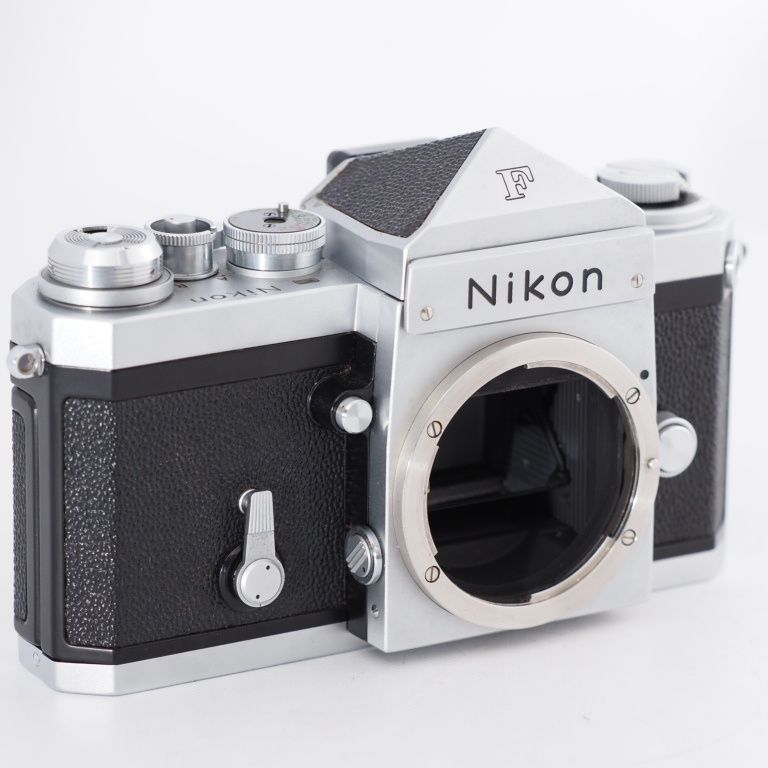 Nikon ニコン フィルム一眼レフ F アイレベル シルバー ボディ 後期型