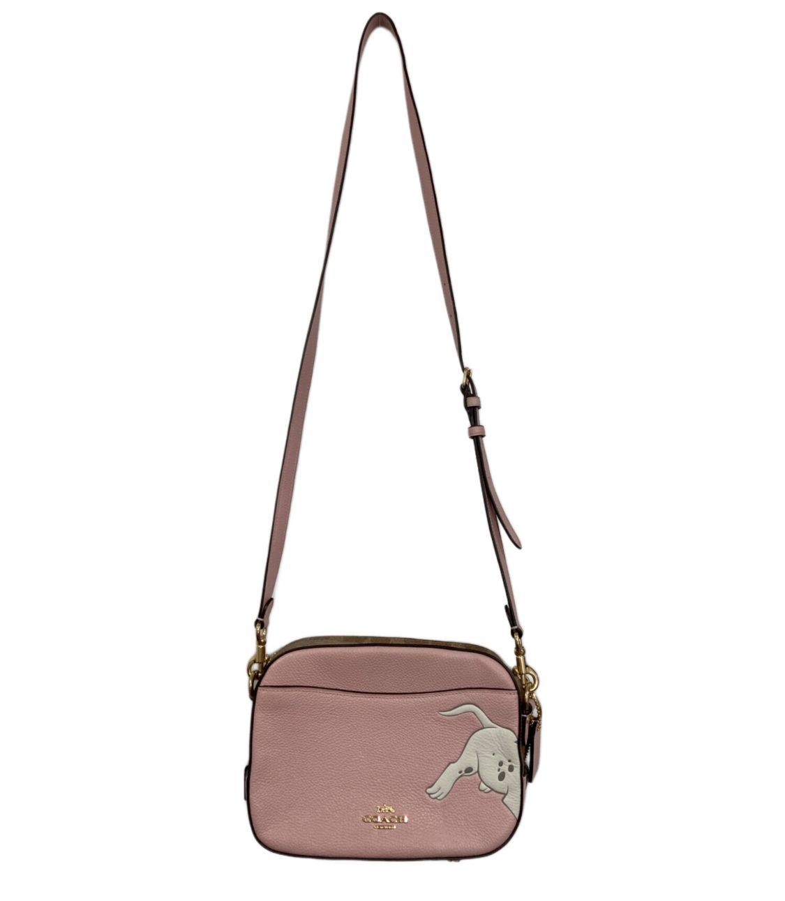 COACH ディズニーコラボ 101匹わんちゃん ショルダーバッグ COACH コーチ ショルダーバッグ 91125 レザー/PVC 101匹わんちゃん