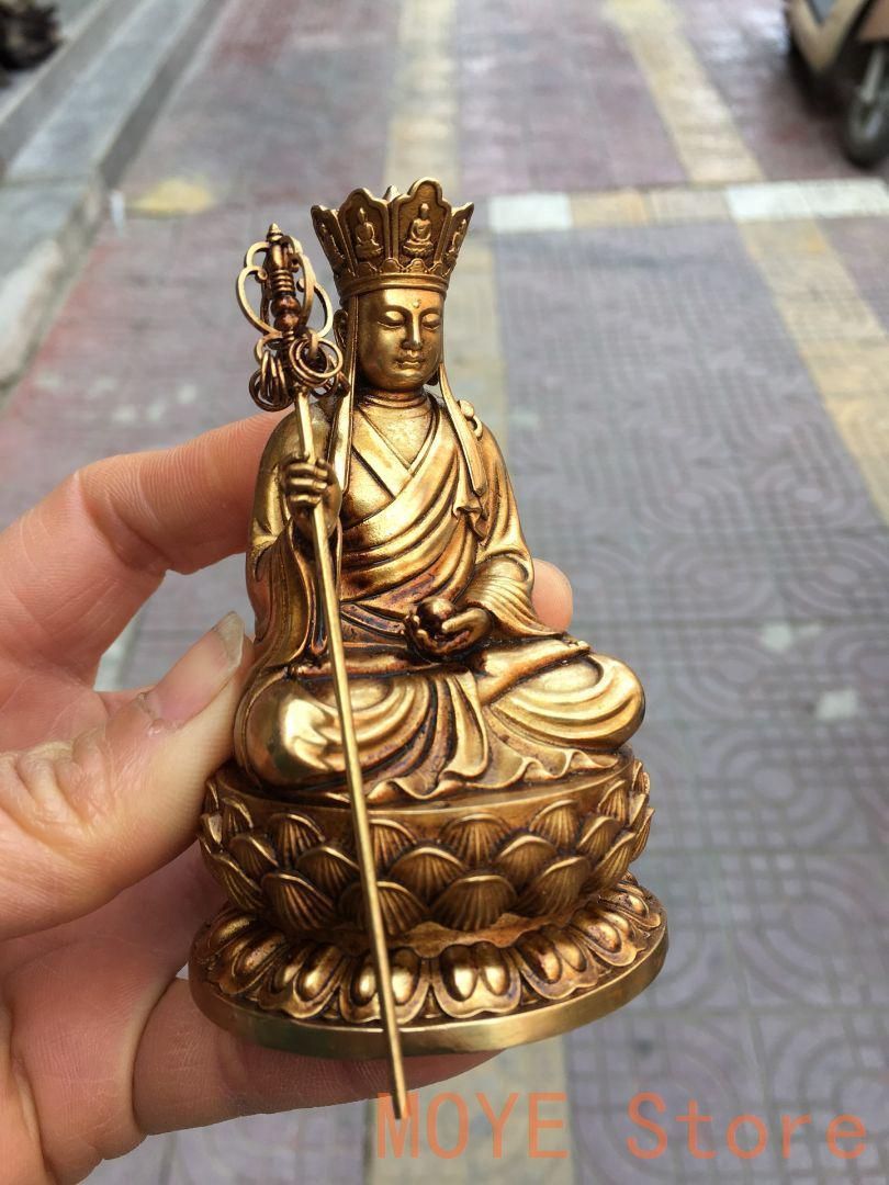 仏教美術 菩薩 観音 銅製 仏像 彫刻 置物 開運 風水 水月観音 観音 菩薩 像 仏像 石 彫刻 開運 健康運 金運 財運