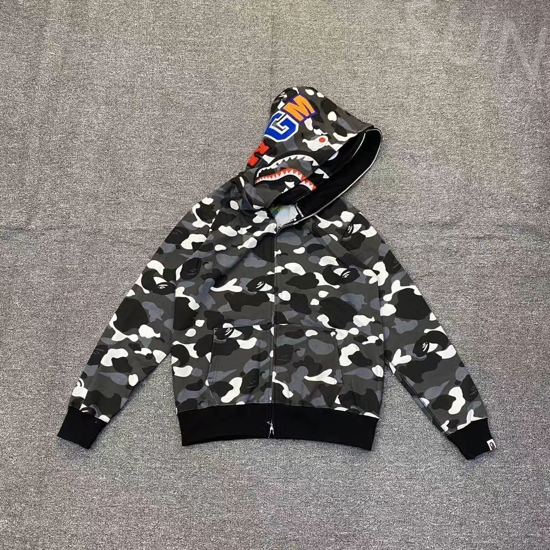 A BATHING APE シャーク フーディ アベイシングエイプ パーカー