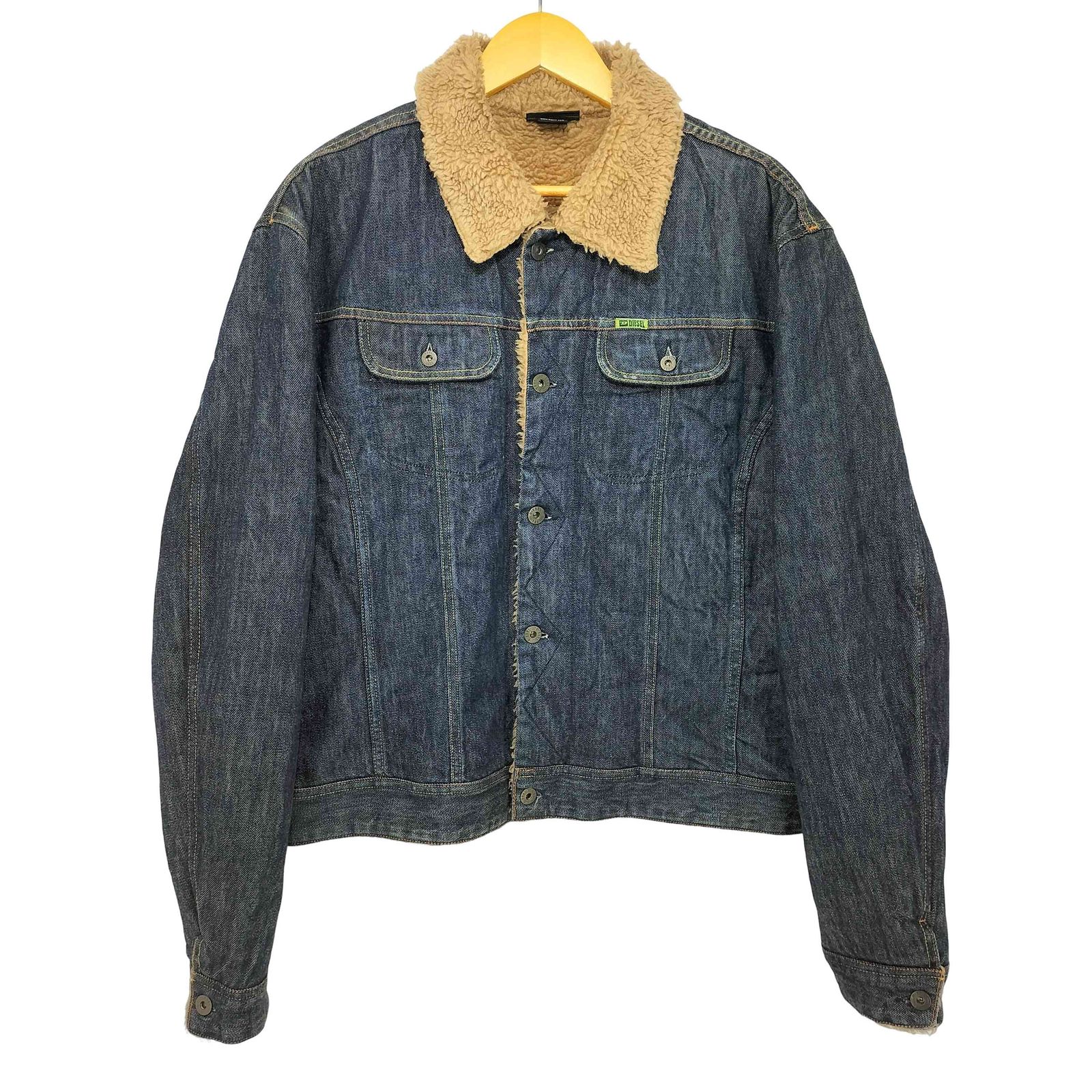 ディーゼル DIESEL ボアトラッカージャケット デニムジャケット メンズ