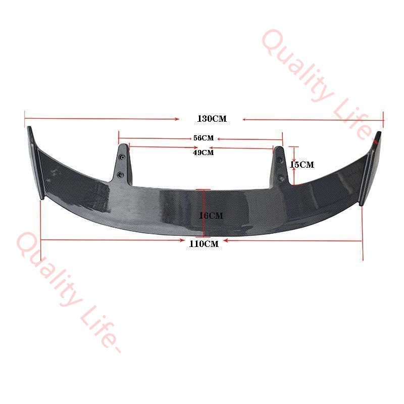 MAZDA3 ファストバック マツダ3 リアスポイラー リアウイング スポイラー エアロ カナード ブラック FFCRYSTALESIA_COM