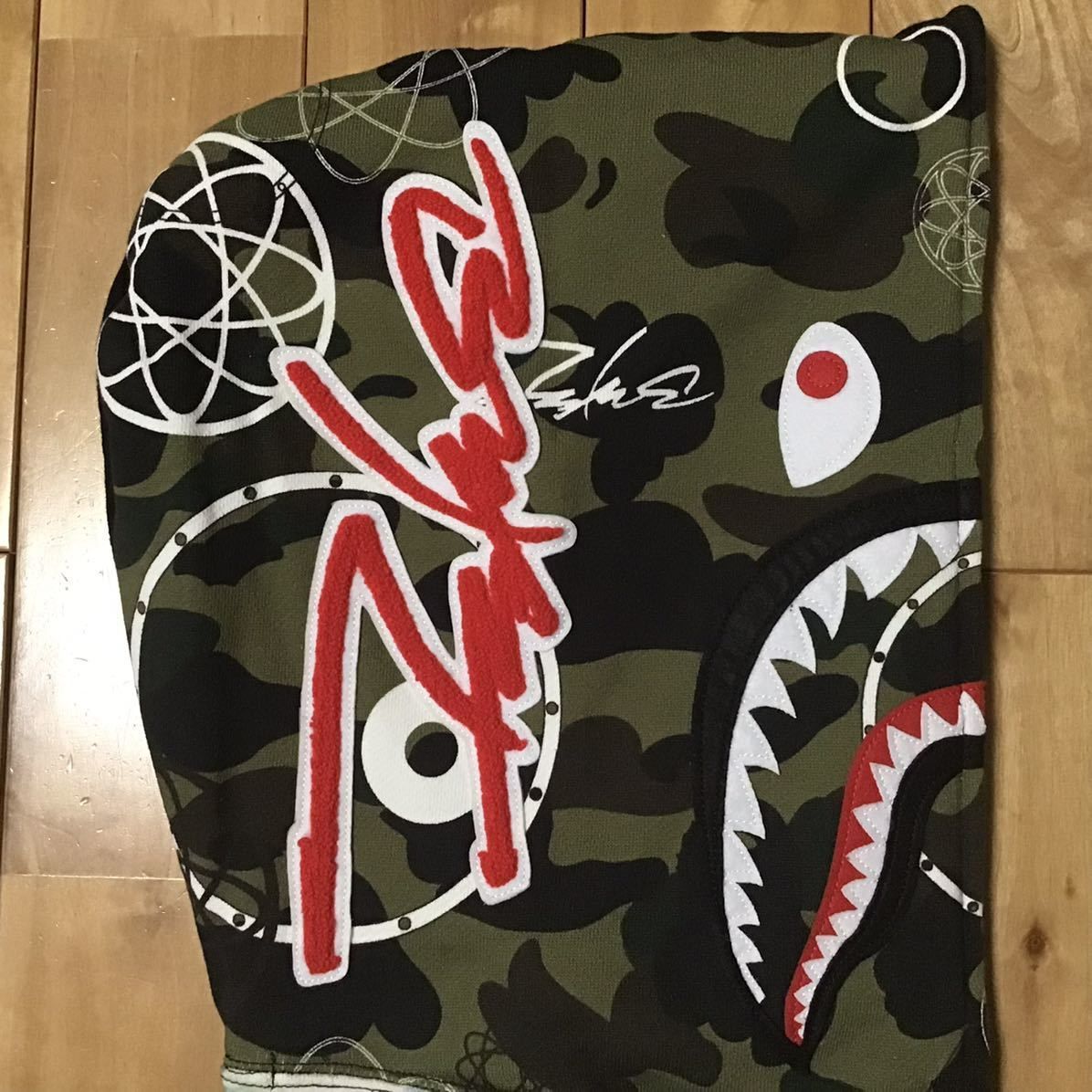 ☆美品☆ Futura × BAPE シャーク パーカー Sサイズ shark full zip 