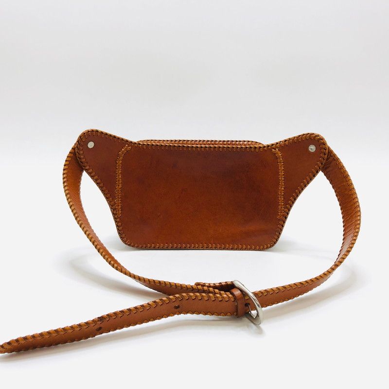 【®️ページ】SAAD オールレザー ウエストバッグ（極美品） 現状渡し品】SAAD サード ウエストバッグ レザー カバン 【188