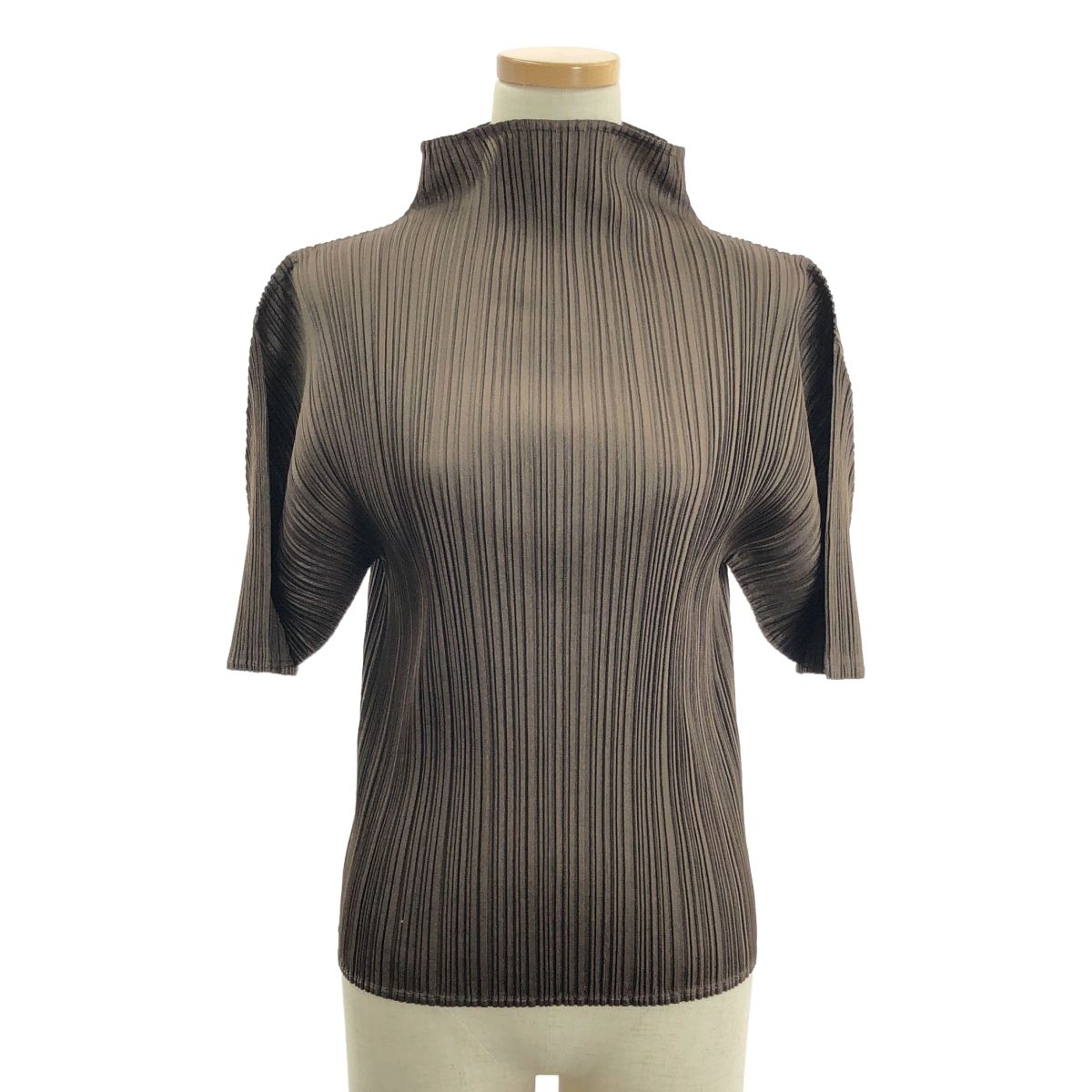 プリーツプリーズイッセイミヤケMISTハイネック半袖トップPP43FK301 MIST BASICS – ISSEY MIYAKE ONLINE STORE