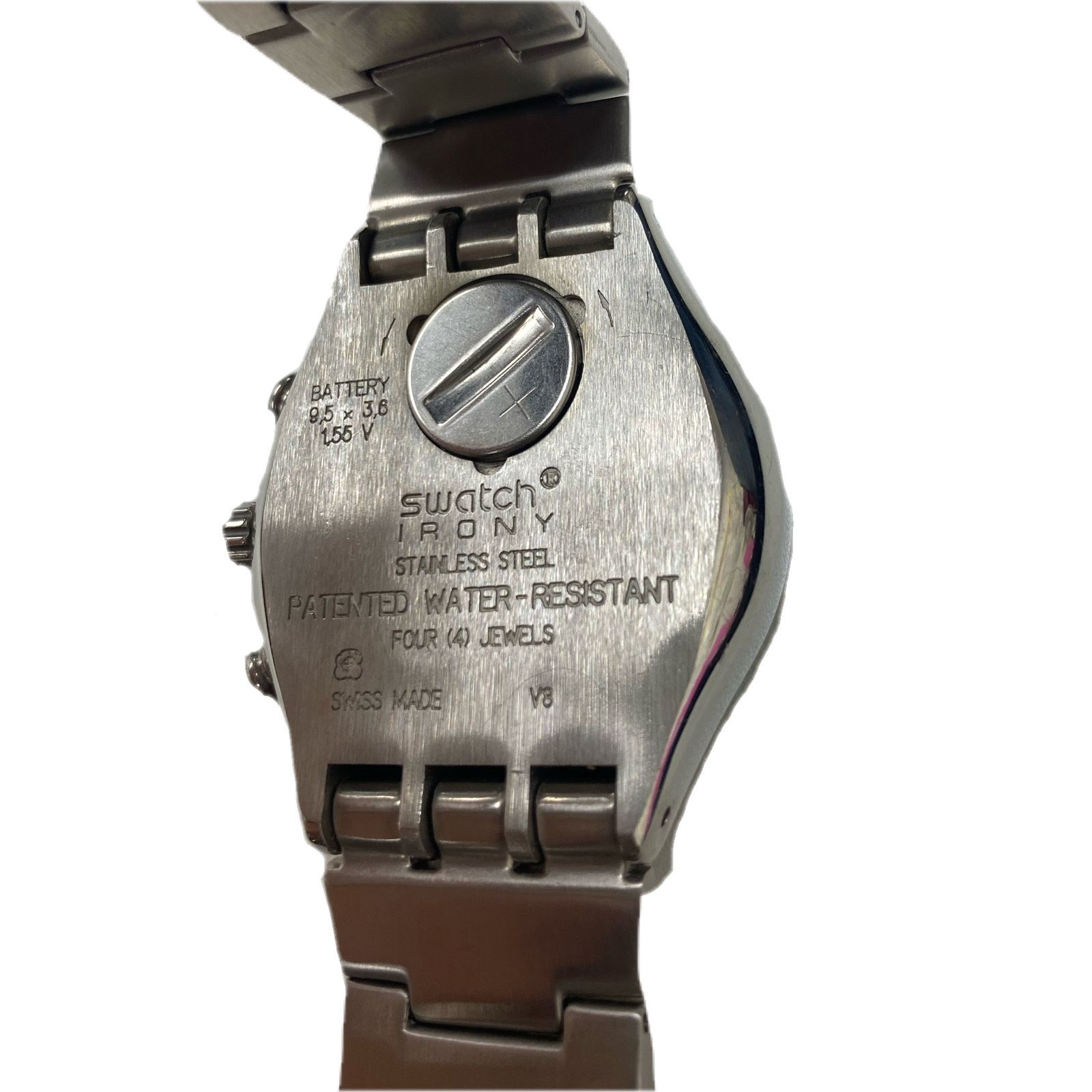 スウォッチ(swatch) IRONY クロノグラフ 1デイト メンズクォーツ