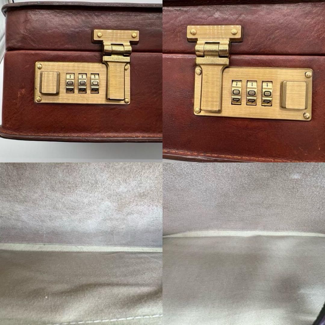 【美品】BARNEYS NEWYORK アタッシュケース ブリーフケース 茶 美品】BARNEYS NEWYORK アタッシュケース ブリーフケース 茶