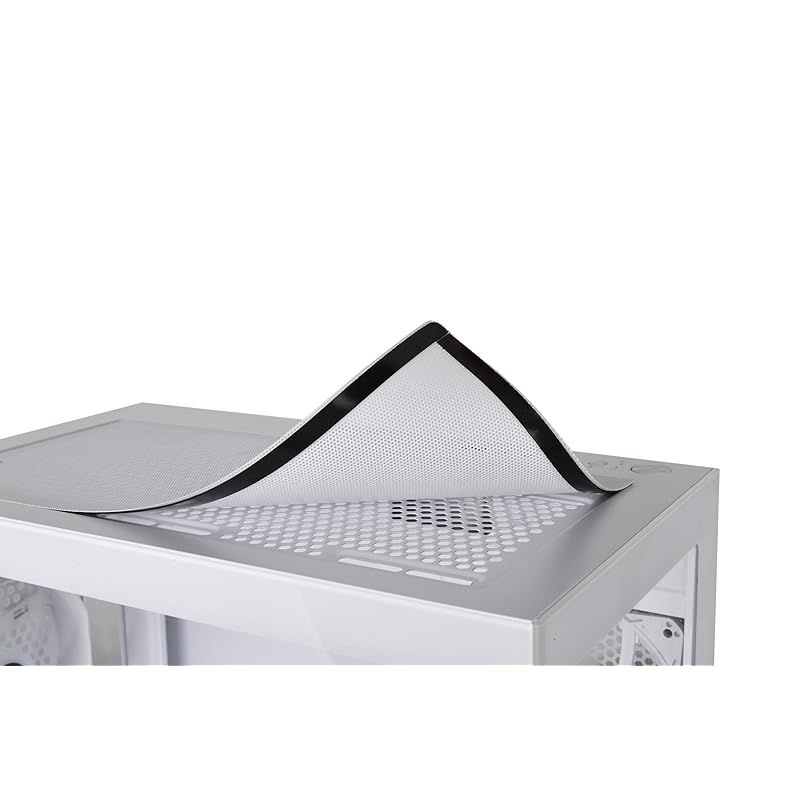 Thermaltake View 170 TG ARGB Snow Micro-ATX ミニタワー型PCケース ホワイト CA-1Z4-00M6WN-00 CS9125 1