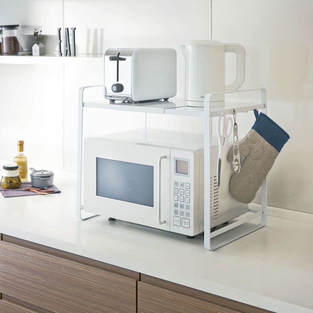 TTWO 冷蔵庫上ラック ゴミ箱上ラック 洗濯機ラック W60×D40×H180