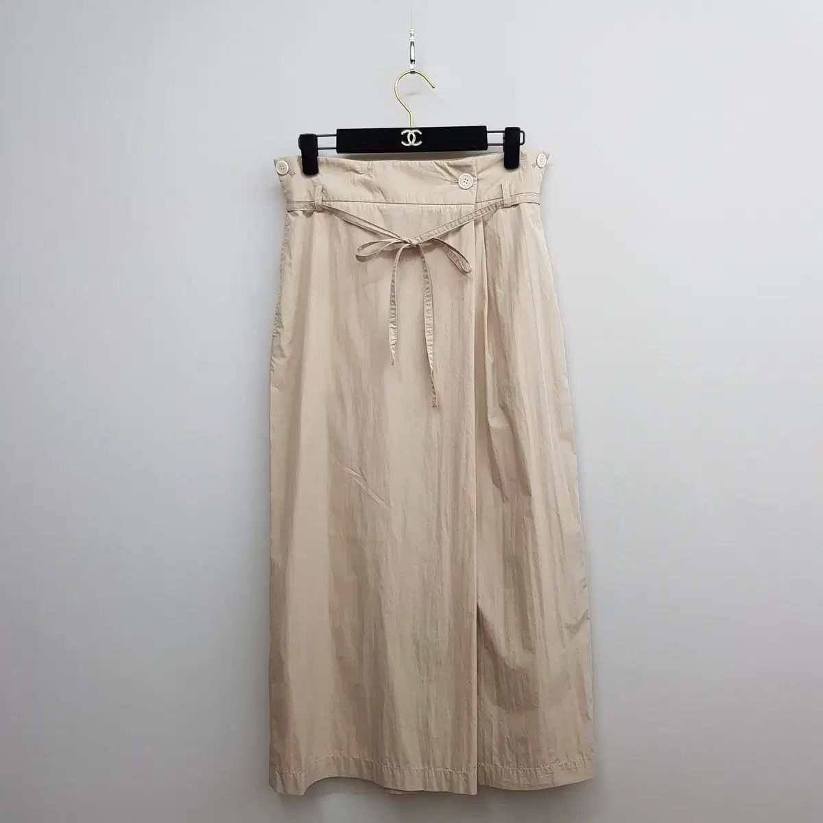 グーホープラス 2025 リネン ブレンド ロング丈スカート 2 サイズ