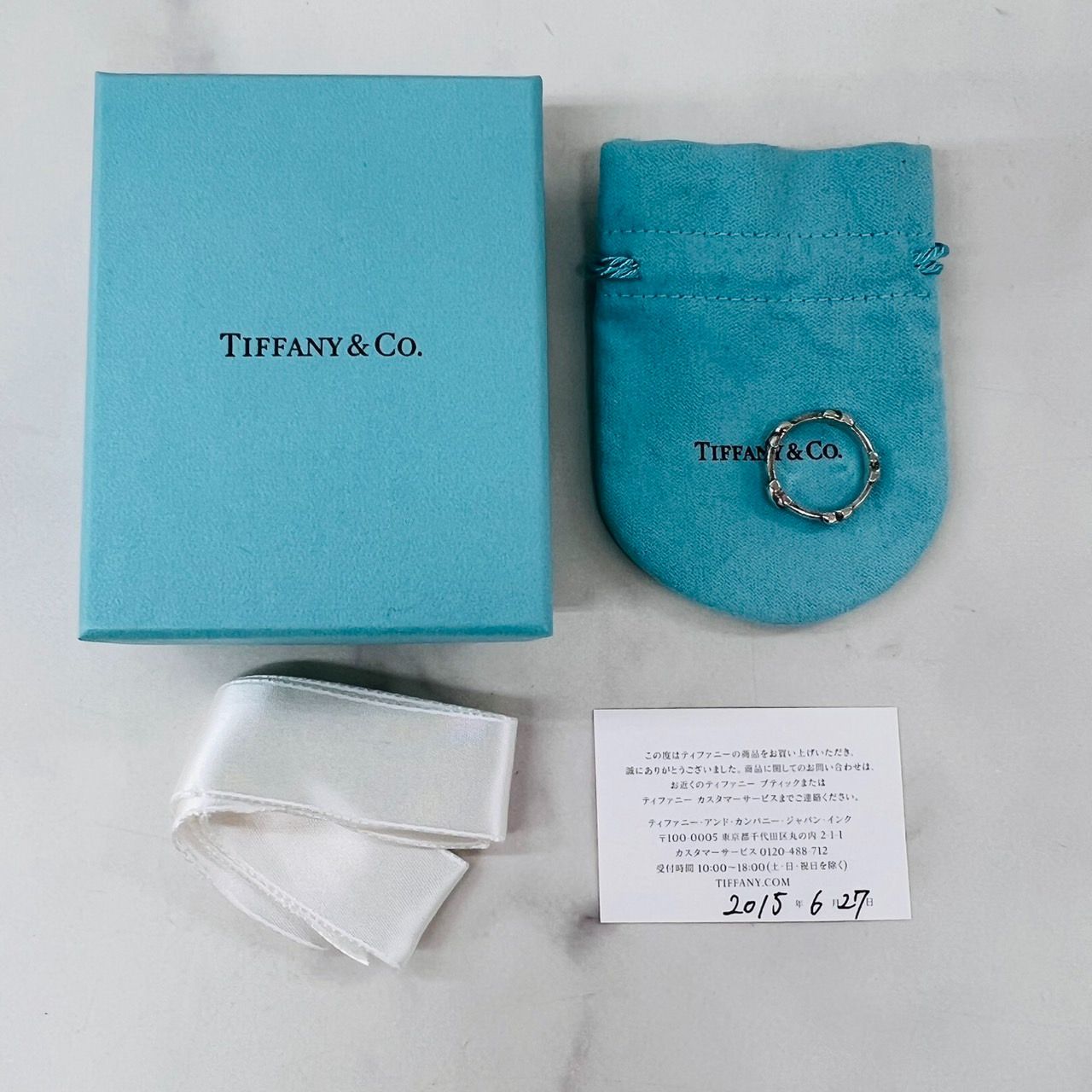 TIFFANY&CO. ティファニー クロス リング SV925 17号 - メルカリ