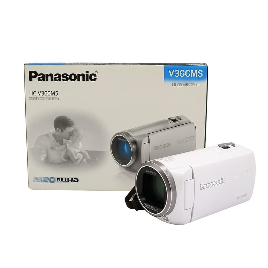 級 ビデオカメラ Panasonic HC-V360MS-W ホワイト パナソニック ハンディカム k3262