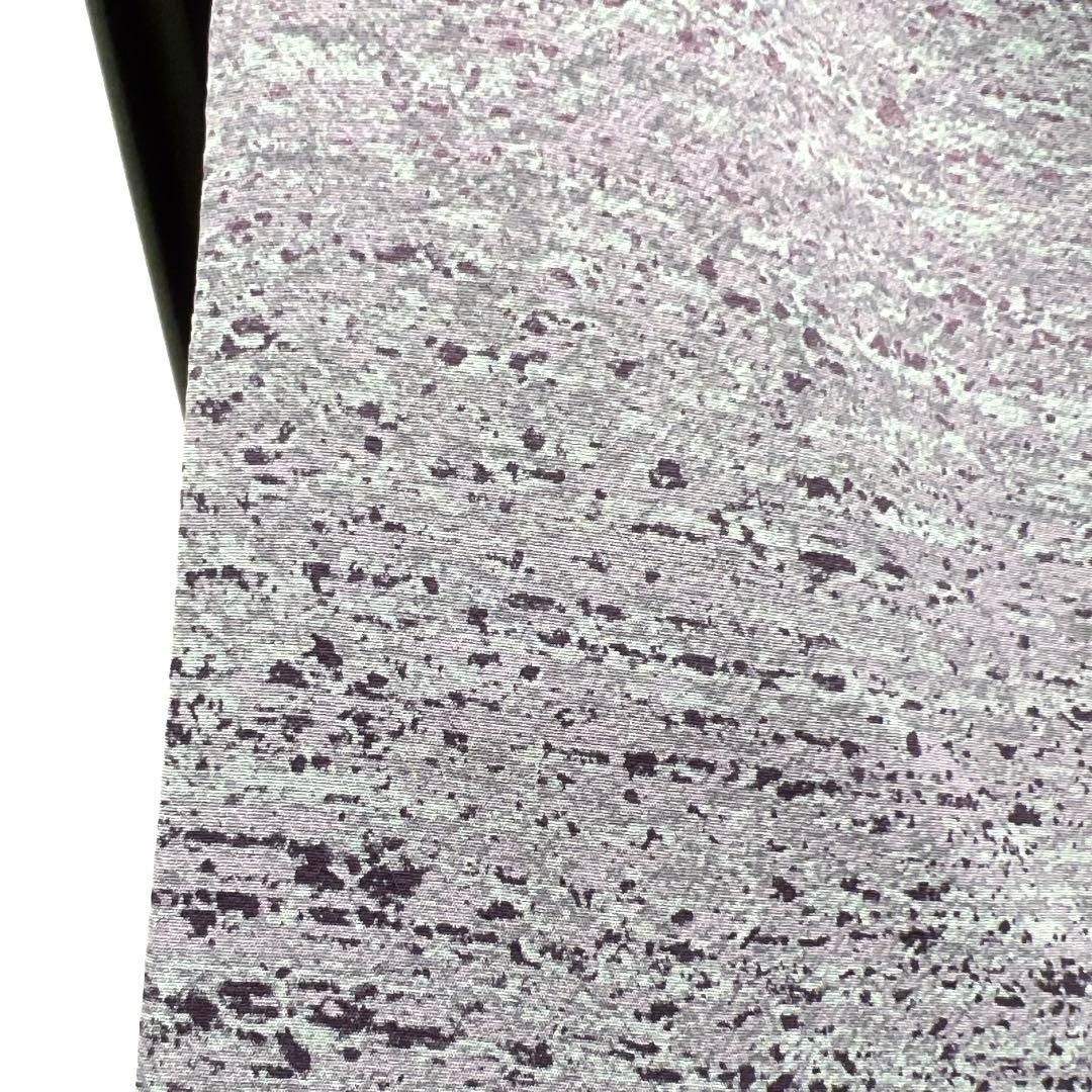 未着用 付け下げ 陶彩染 抽象模様 パープル お洒落 着物 014a d - メルカリ 