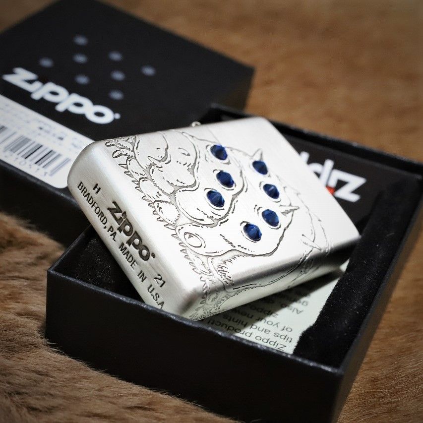 zi 104　ナウシカ　オウム　ジブリ　未使用　ジッポー 風の谷のナウシカ」に登場する王蟲がデザインされたZIPPO