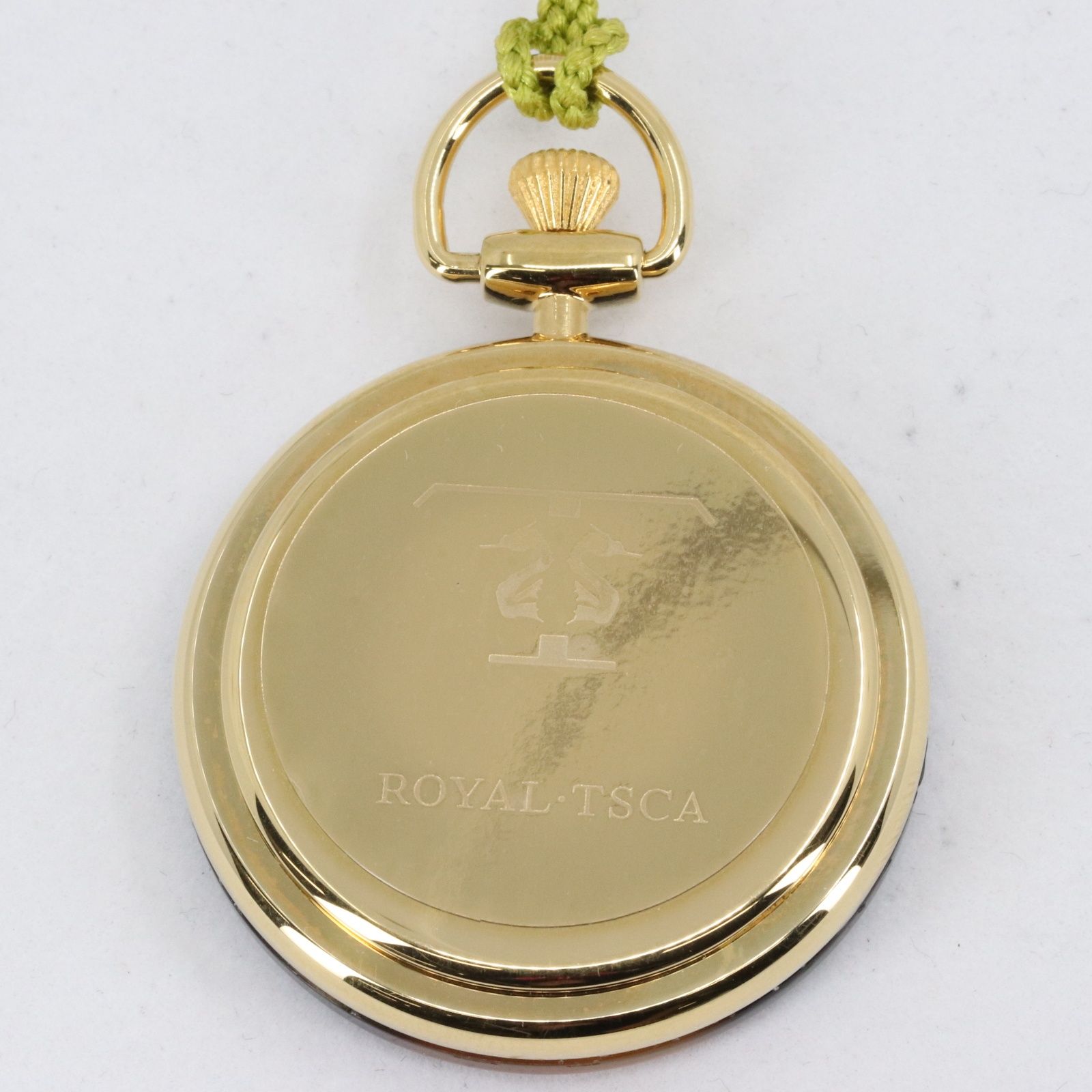 ITHY2EVP6STS ROYAL TSCA 鼈甲 べっ甲 与三郎 懐中時計 桜
