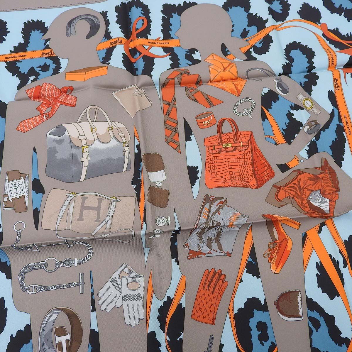 エルメス HERMES カレ90 ムッシュ&マダム MONSIEUR ET MADAME スカーフ