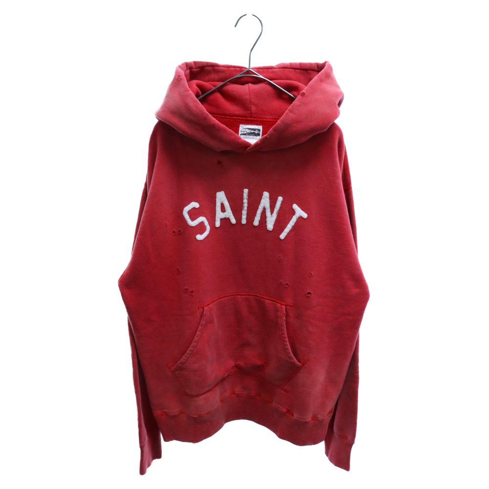 SAINT MICHAEL セントマイケル SM11 HOODIE RED SM-A20-0000-015 ...