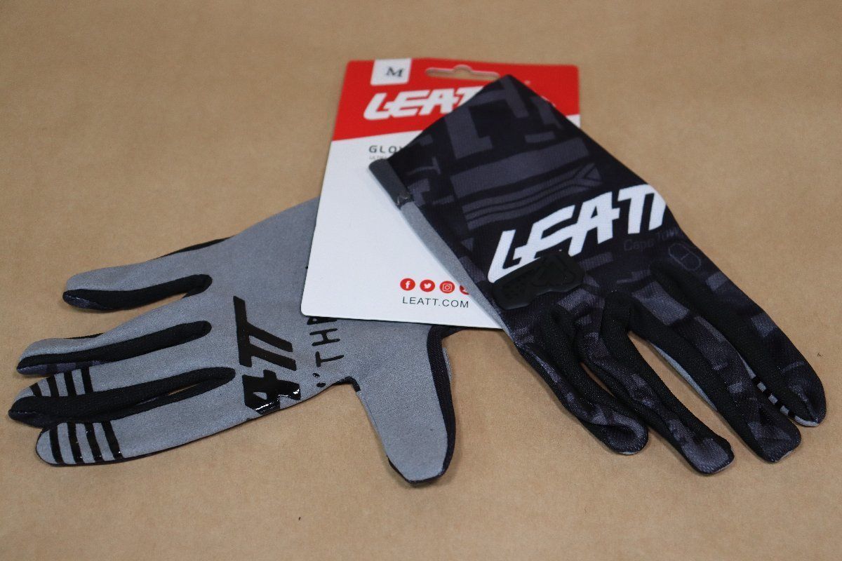 LEATT　モトクロス　オフロード　バイク　グローブ手袋　黒　サイズM　G-21