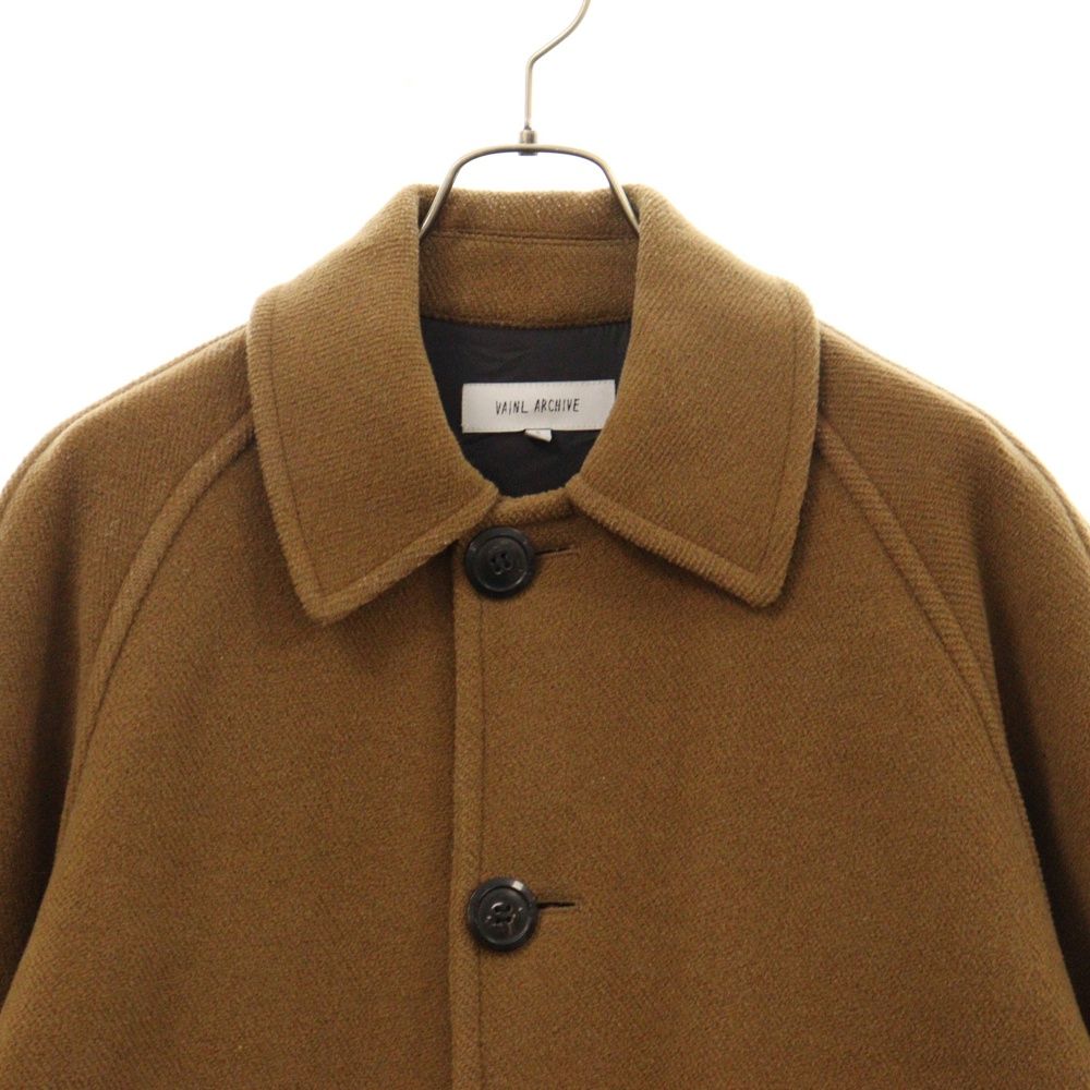 VAINL ARCHIVE (バイナルアーカイブ) Sam Coat ウールステンカラー